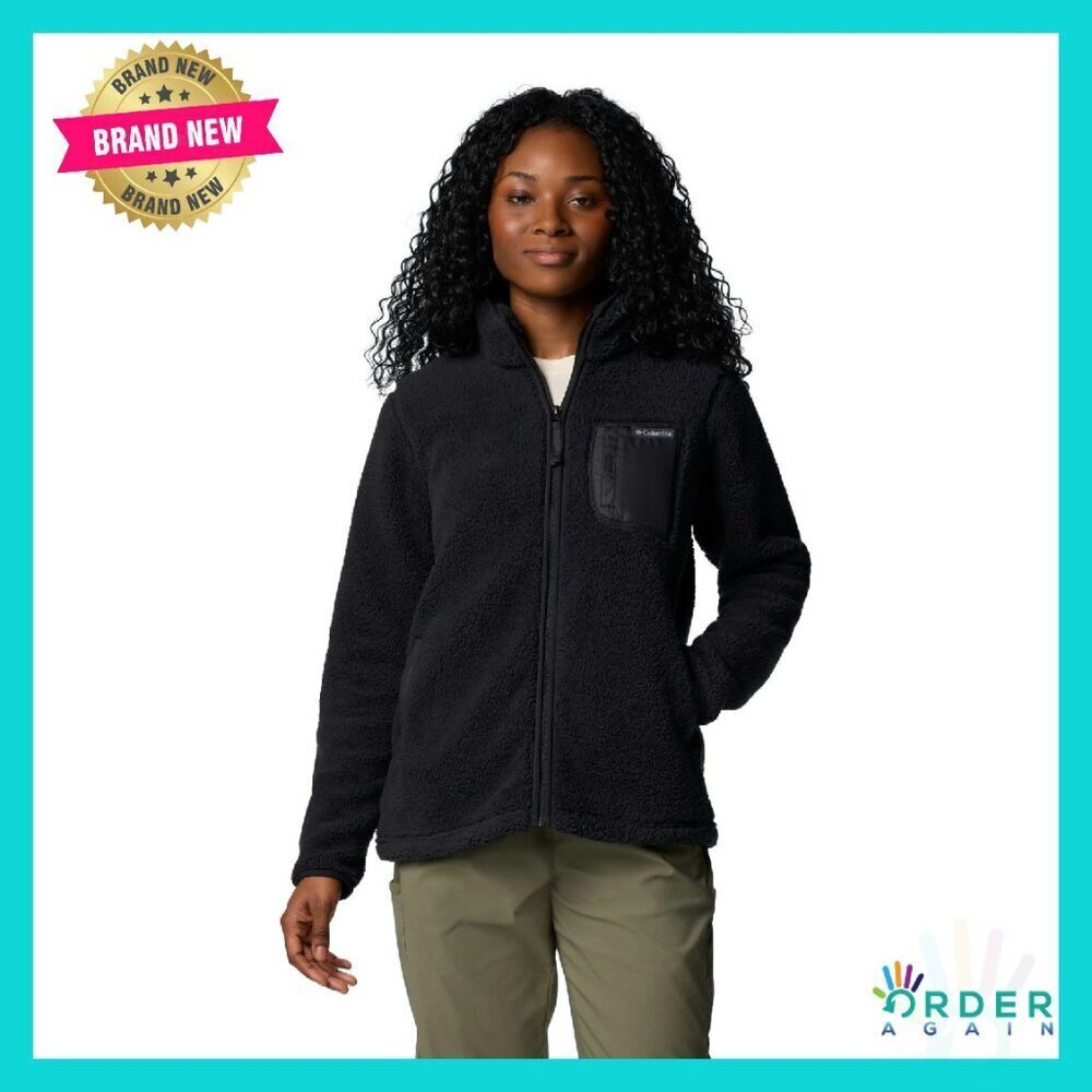 Sherpa Fleece Jacket Full Zip Cozy Warm Performance Activewear Chic